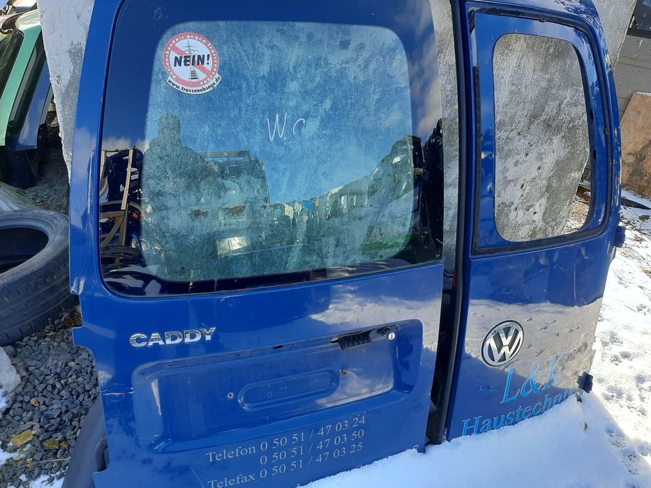 Задні двері кадді 3 vw Caddy 2003-2015рік авторозборка шрот