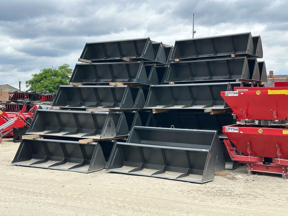 MOCNA Łyżka Łycha Szufla do Materiałów Sypkich 1,2m–2,4m HARDOX