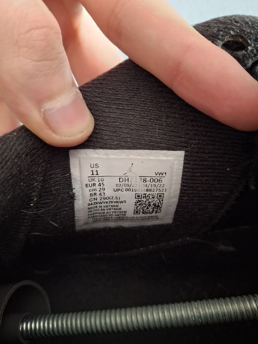 Air Jordan 4 Black Canvas