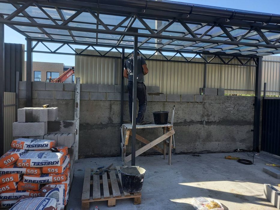 Монтаж піднавісів та інших металоконструкцій під ключ