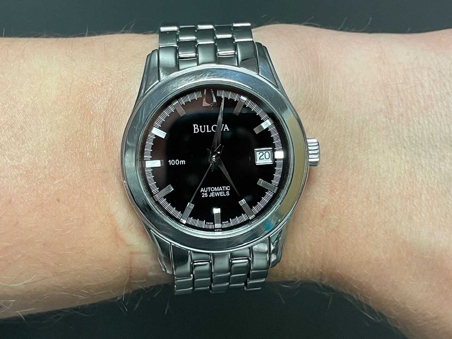Szwajcarski zegarek Bulova C860440 Automatic 25 kamieni 38 mm Szafir