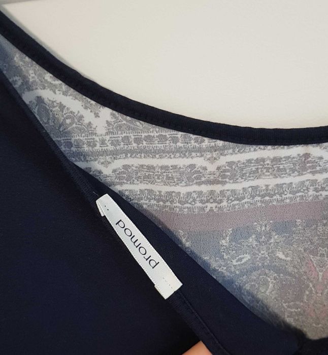 Nowa damska elegancka bluzka z długimi rękawami Promod rozm. M/L/XL