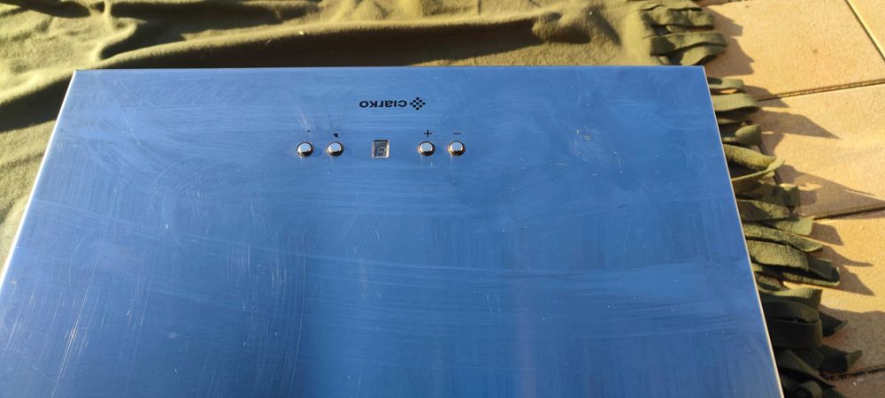 Okap wyspowy / sufitowy Ciarko KRW stalowy