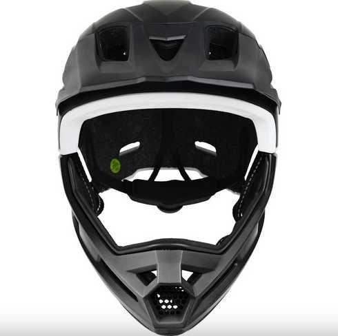 Kask na hulajnogę Rowerow Prox CageII Czarny FullFace odpinana szczęka
