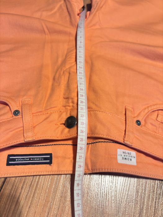 Pomarańczowe spodnie,Tommy Hilfiger