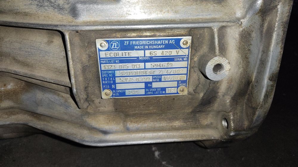 КПП коробка передач 2.3 DCI Рено Master Movano задній привід