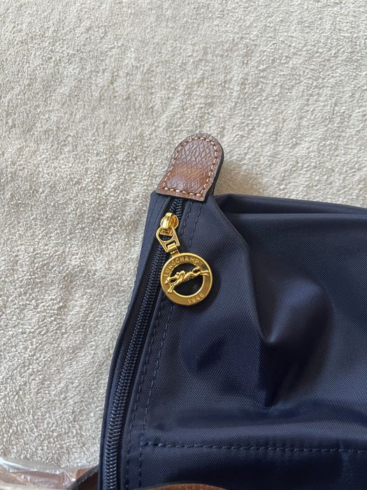Longchamp – granatowa torba damska 31 × 30 × 19 cm