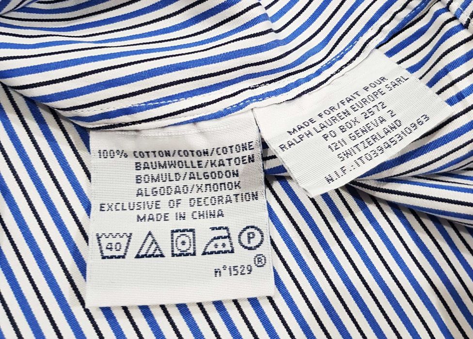 Ralph Lauren * regent * koszula * paski * męska * 17/43