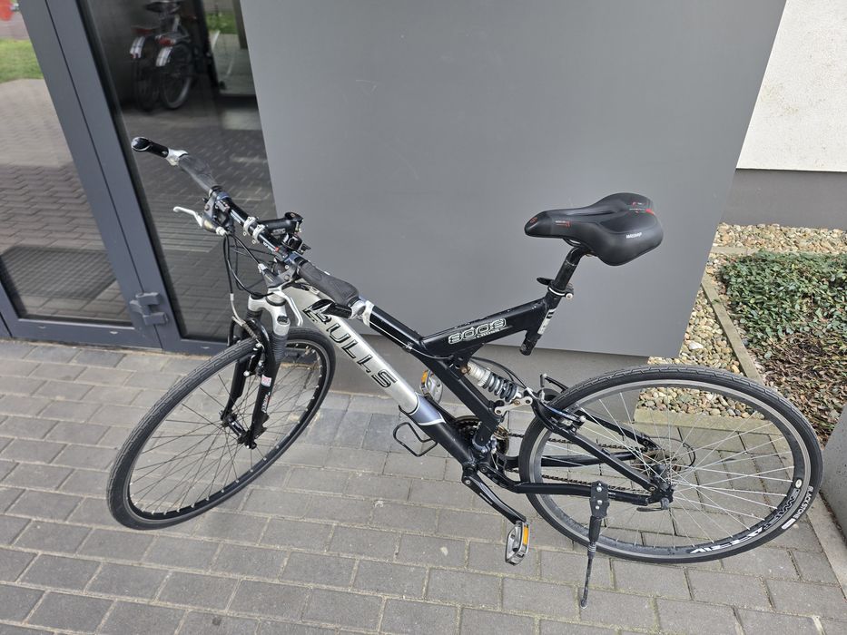 Rower BULLS 8009 – amortyzacja przód + tył, Shimano Deore LX