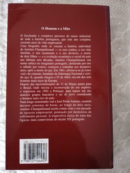 Livro Champalimaud (José Freire Antunes)