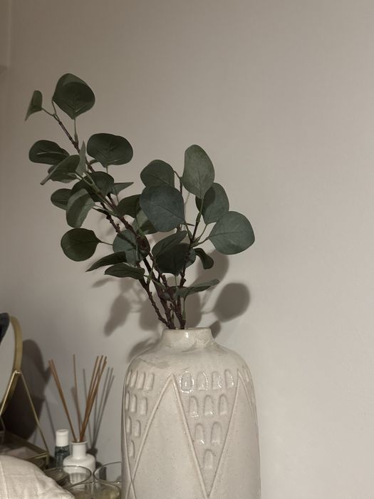 Vaso + planta artificial