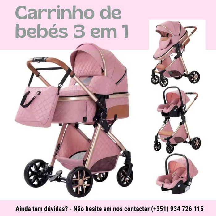 Carrinho de bebé 3em1