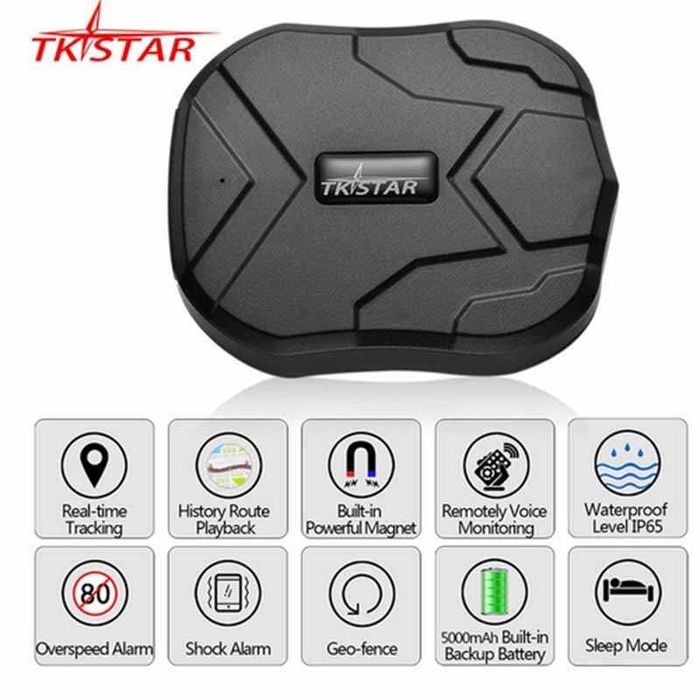 TKSTAR-TK905 Rastreador de Veículos, Localizador GPS, 5000mAh.