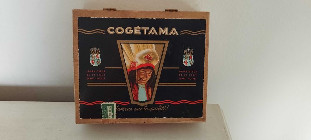 Caixa charutos Cogetama vazia