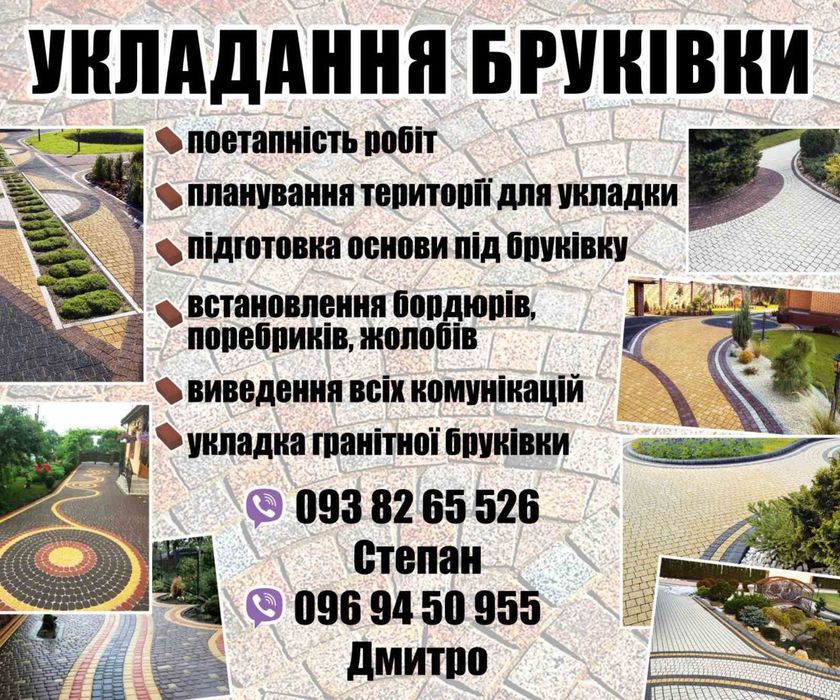 Укладка Бруківки