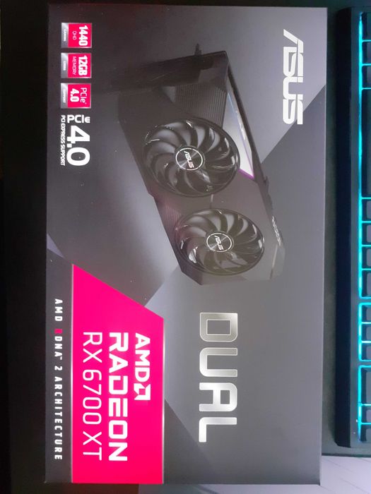 Karta graficzna AMD Radeon RX6700XT 12GB ASUS DUAL