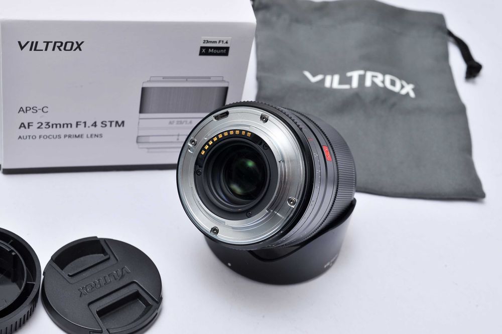 Viltrox 23mm f1.4 para Fuji film encaixe X + oferta de tubos de extensão.