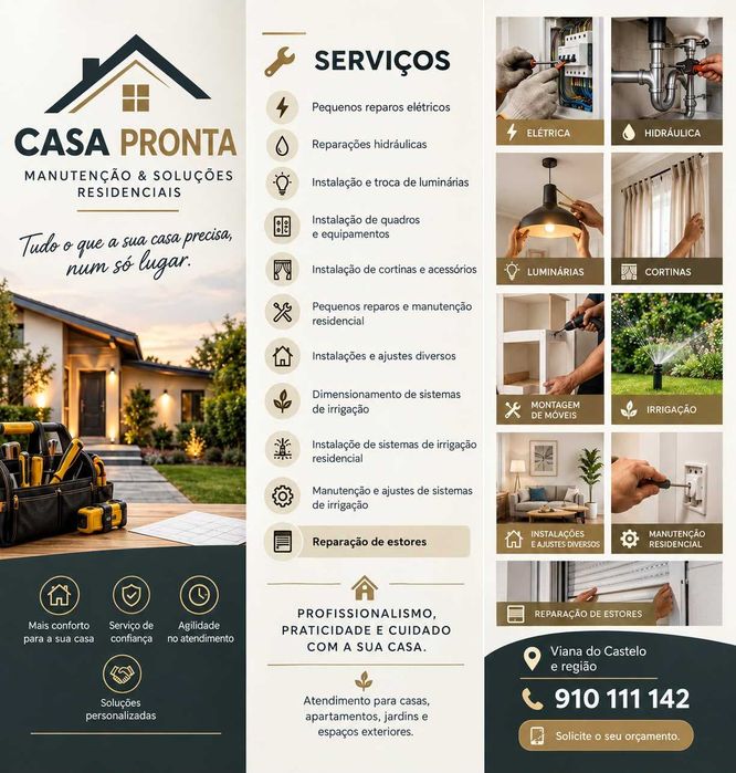 Casa Pronta - Manutenção e soluções residenciais!