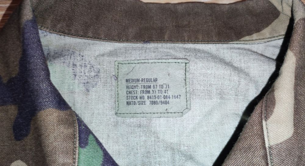 Bluza Wojskowa Woodland U.S. Air Force (Medium-Regular)