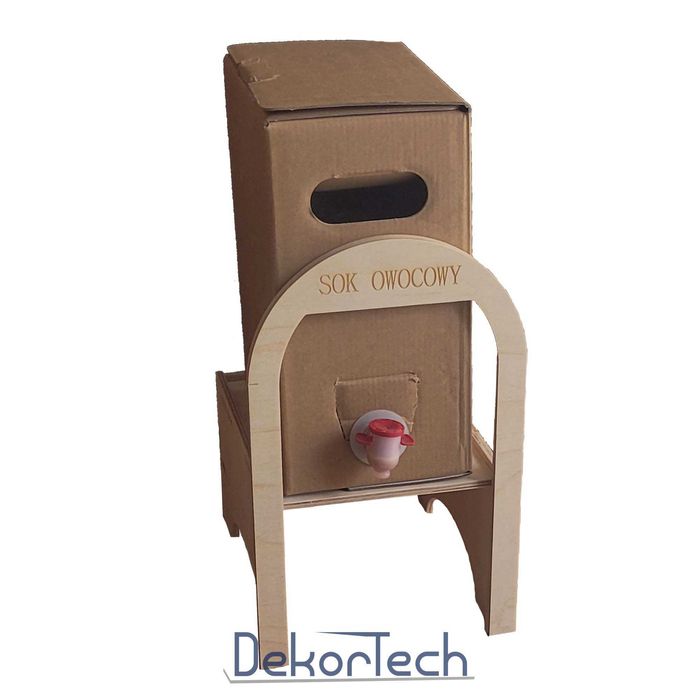 Podstawka na sok tłoczony w worku - z grawerem