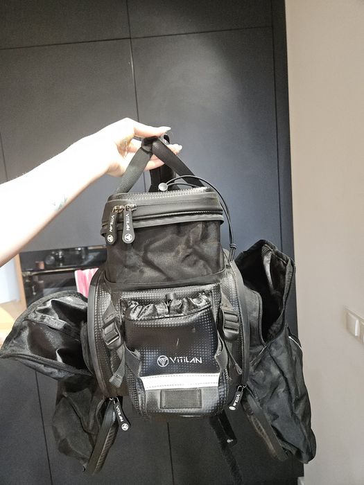 Torba sakwa na bagażnik rowerowy