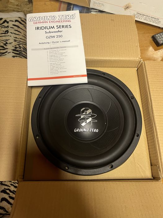 Сабвуфер Ground Zero GZIW 250