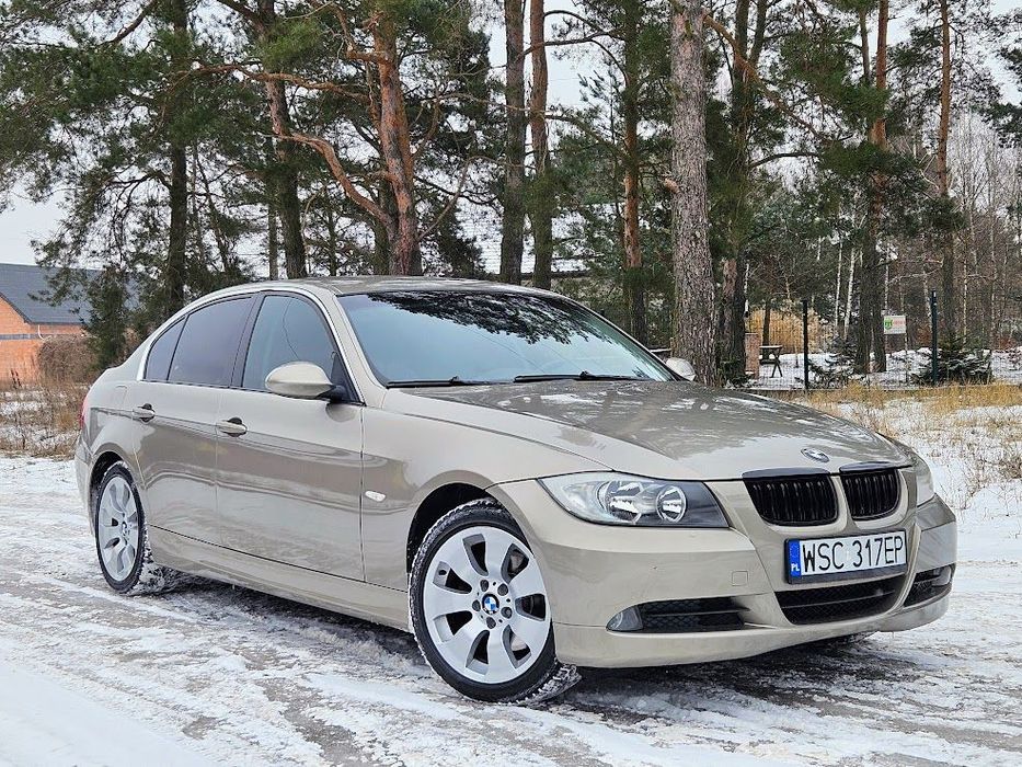 BMW Seria 3 Zadbane Bmw E90 325i 218 km Manual 2008 rok,navigacja,