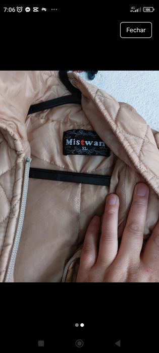 Casaco lindo de mulher