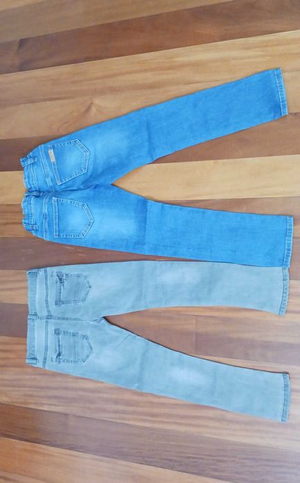 4 Calças de ganga para criança  - 7/8 anos