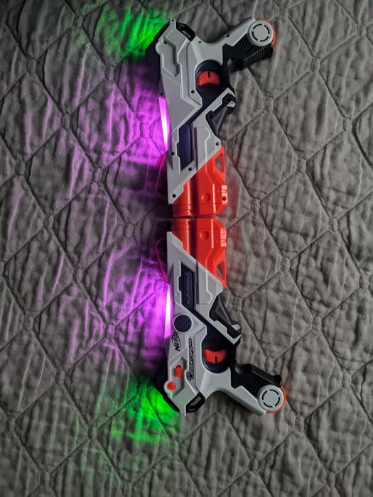 Nerf Laser Ops Pro AlphaPoint 2-Pack — лазертаг, 2 бластери, Hasbro
