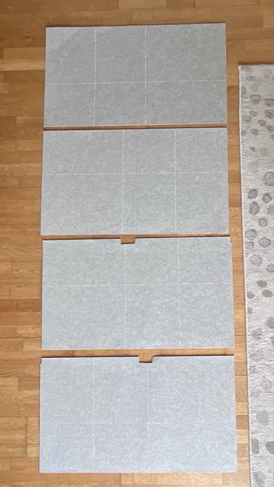 4 protetores de gaveta IKEA Komplement