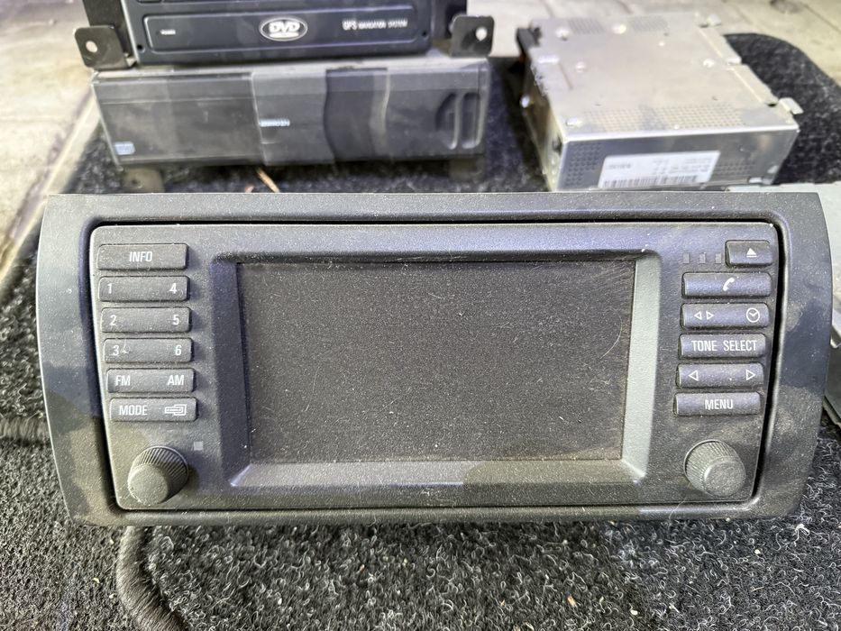 Штатна магнітола bmw e53