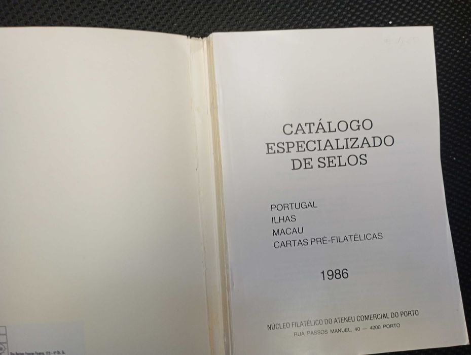 Catálogo especializado 1986 - Selos