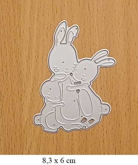 Scrapbooking - wykrojnik zajączek wielkanocny
