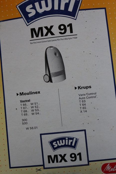 worki Swirl i inne do odkurzaczy np. Moulinex,Krups,AEG Bosch
