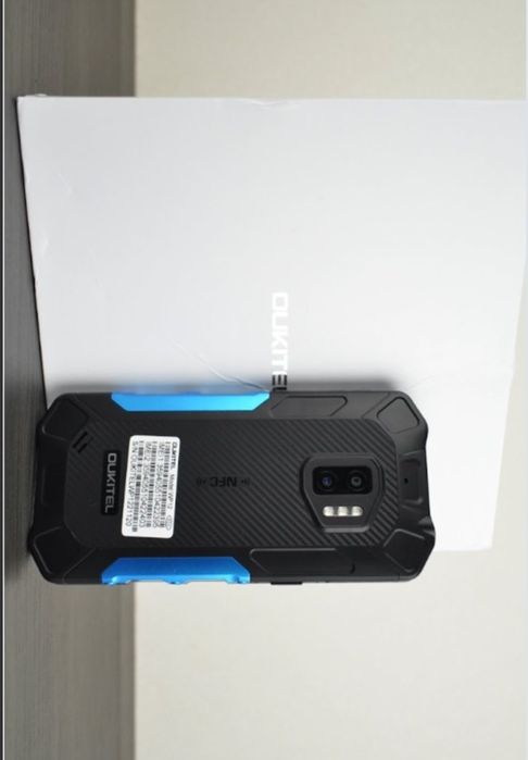 Неубиваемый смарт OUKITEL WP12 PRO 4/64+64GB Black-Blue IP68/IP69K NFC