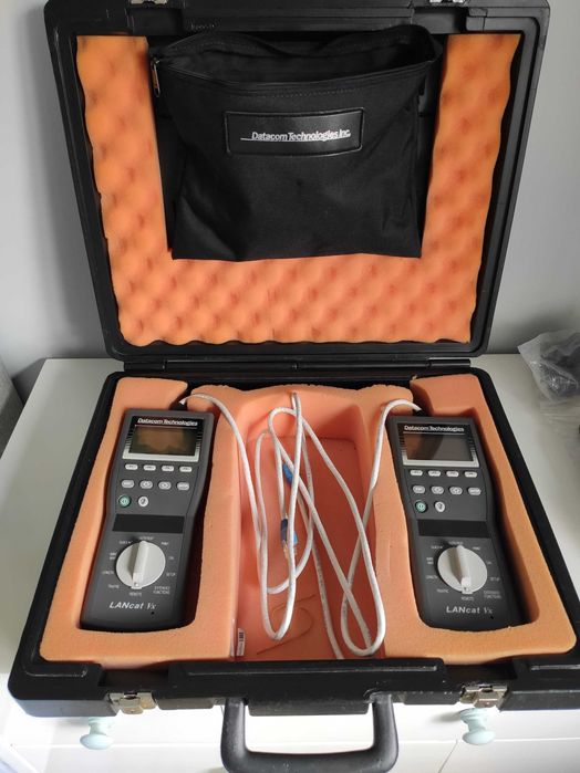 Analisador e Ferramenta Teste cabos Rede Datacom LANcat Vx