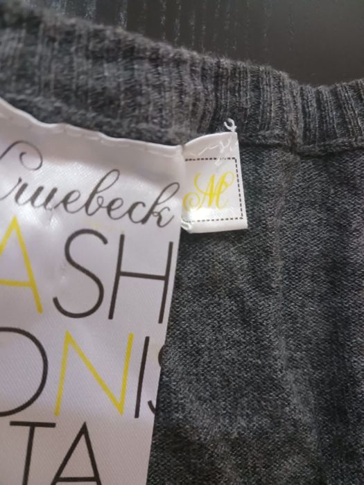 Casaco malha Kruebech cinzento