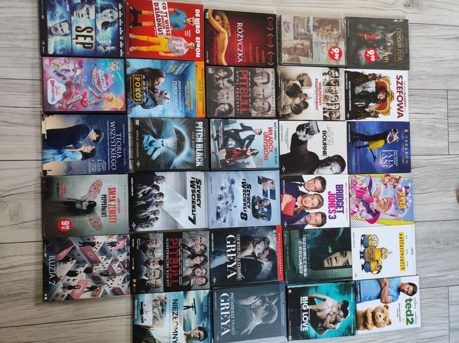 Filmy na płytach CD