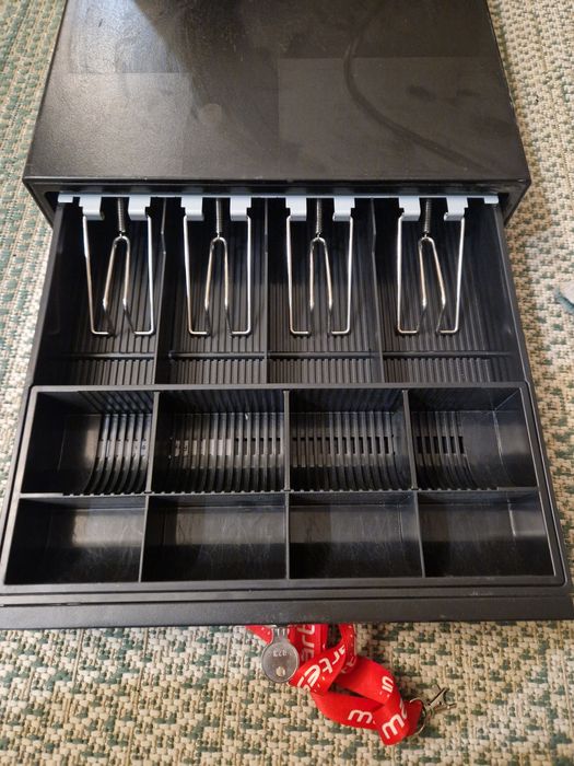 Szuflada kasowa, czarna