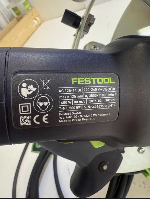 Festool DSG -AG125 z osprzetem Nowa!