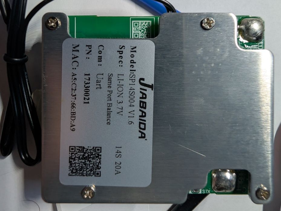 Smart BMS JBD 7-14s. Li-ion 20А 30A 40А 50A