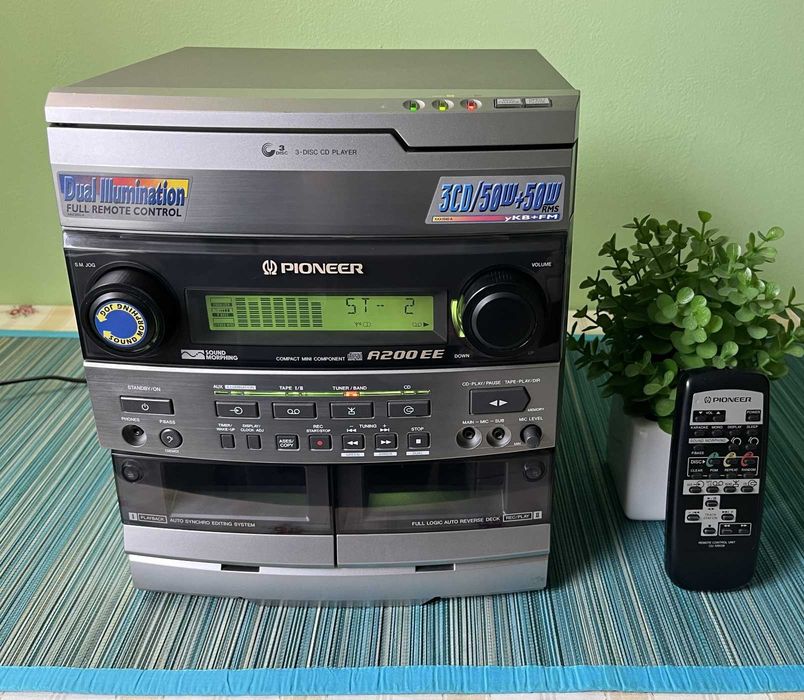 Pioneer XR-A200 (2x50 Вт). Пульт. Відеоогляд!