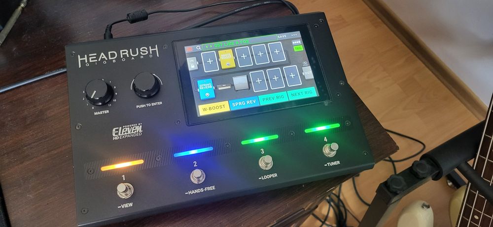 Efekt gitarowy Headrush Gigboard jak nowy cena ostateczna