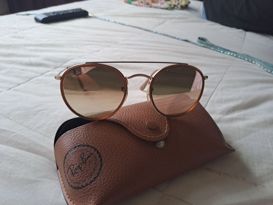 Oculos de sol ray ban originais cumo novos
