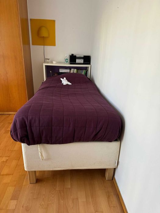 Sommier IKEA 90x200cm e colchão