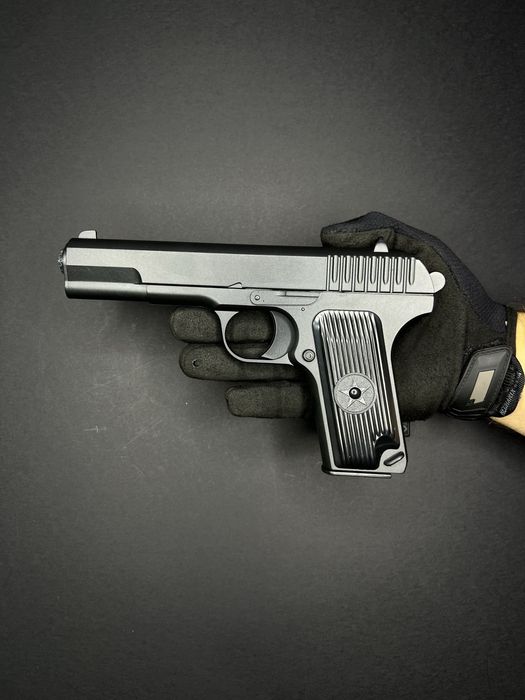 Металевий пістолет ТТ +500куль - іграшка, пластик кулі