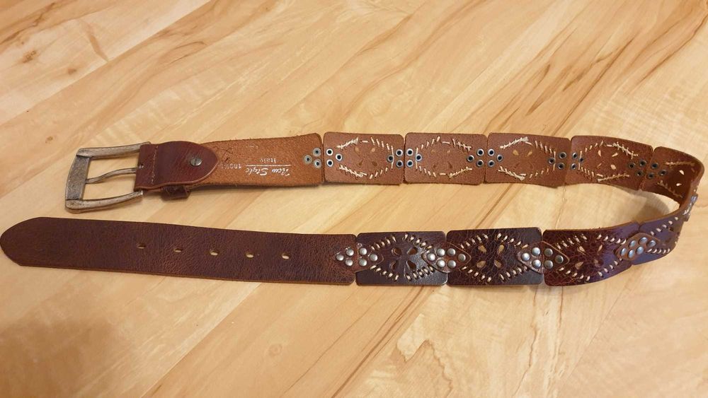 Ремінь з натуральної шкіри, Італія