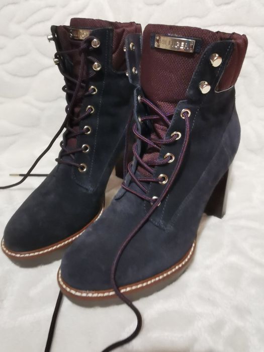Tommy Hilfiger botki na platformie 10.5cm roz 40 jak nowe