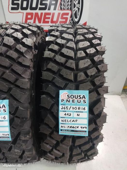 2 pneus novos 265-70r16 nelcaf ( recauchutados) oferte dos portes